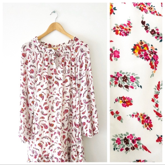 Floral long sleeve dress - Small - Picture 2 of 10